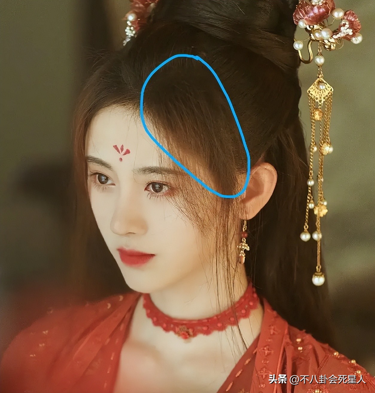 杨幂用生发液长出头发,杨幂的生发液长出头发了