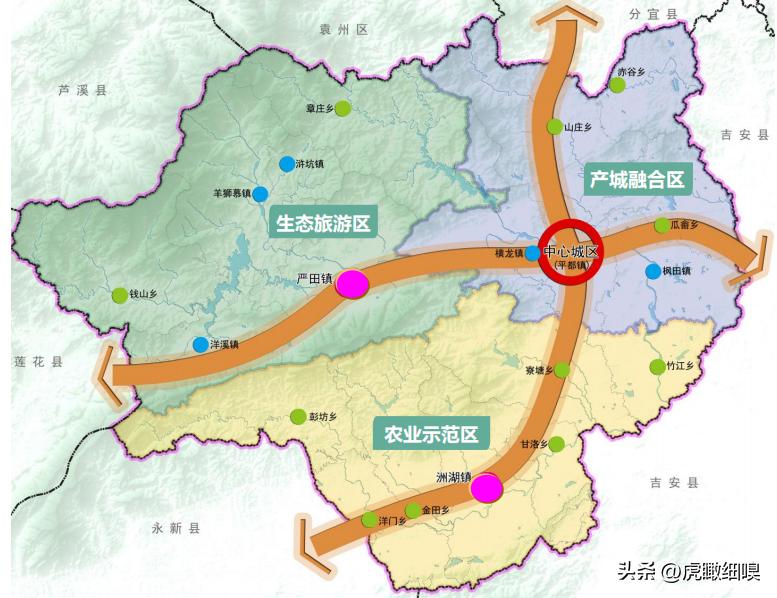 赣中福地风景图,江西省安福县最新规划