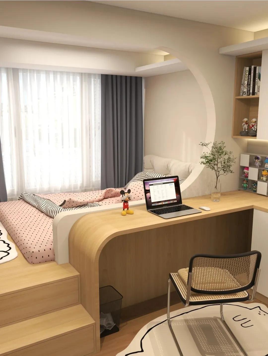收纳空间强大的儿童房,儿童房这样装能住到18岁