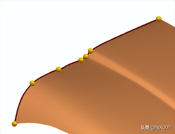 ug快速造面怎么做到延伸不变形,ug快速造面生成曲面