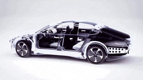 最新太阳能充电汽车,太阳能充电概念车惊艳亮相