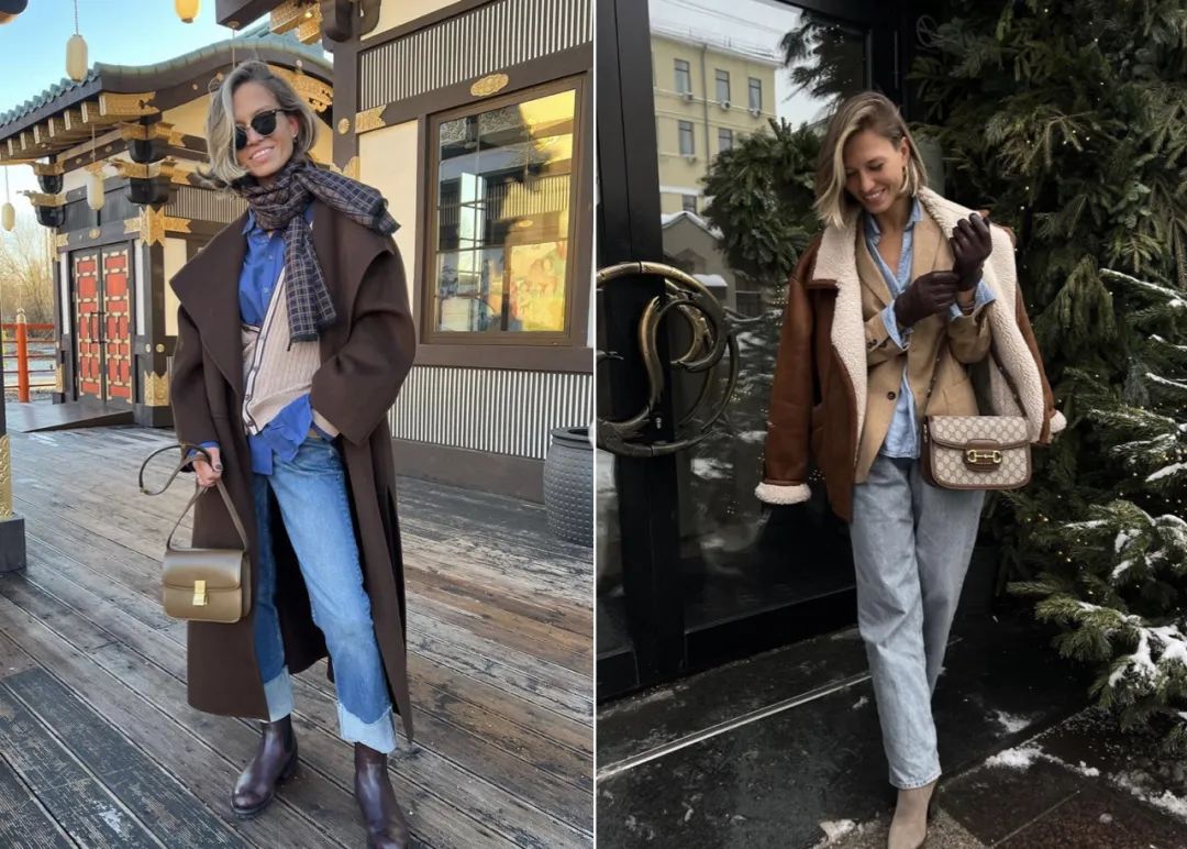 俄罗斯美女的时尚穿搭,俄罗斯美女穿女装