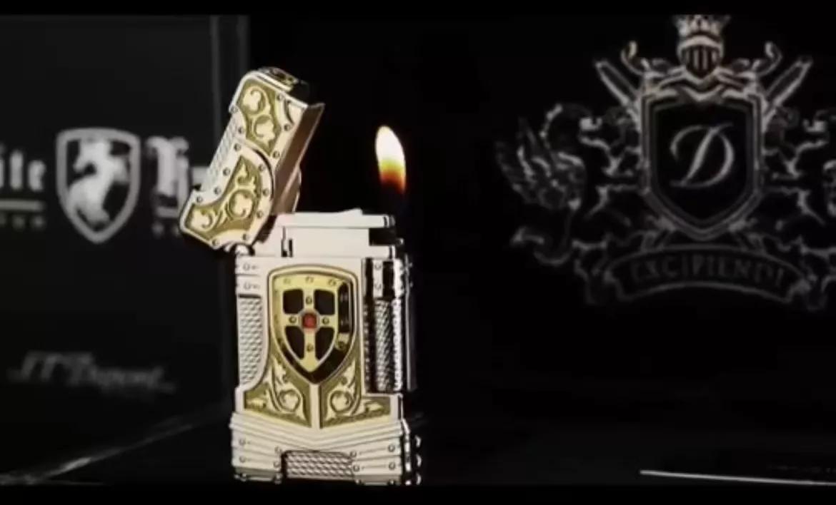 都彭打火机限量版白骑士,都彭打火机值得收藏吗