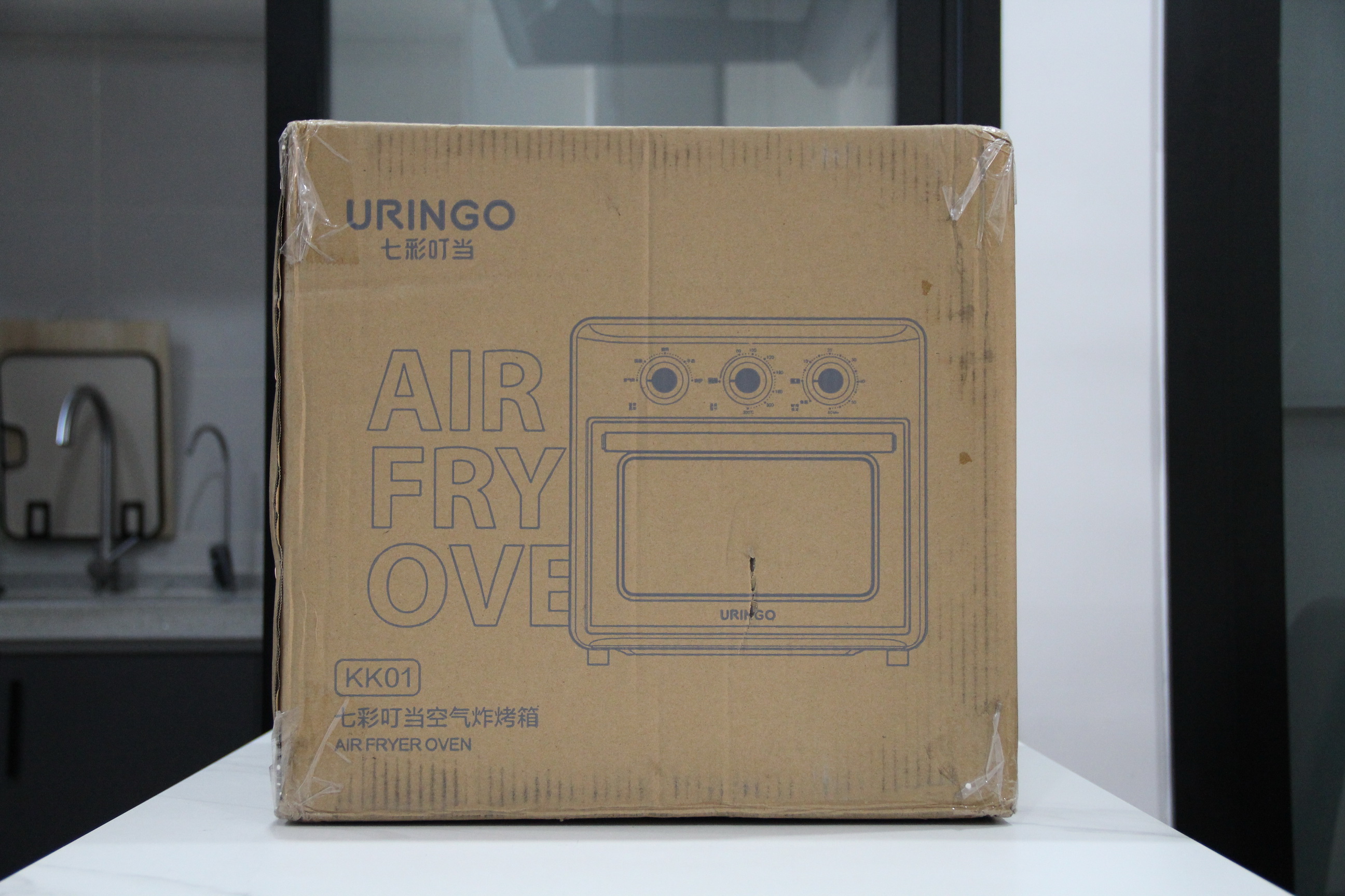 多功能烘焙烤箱空气炸锅,七彩叮当空气炸锅烤箱一体