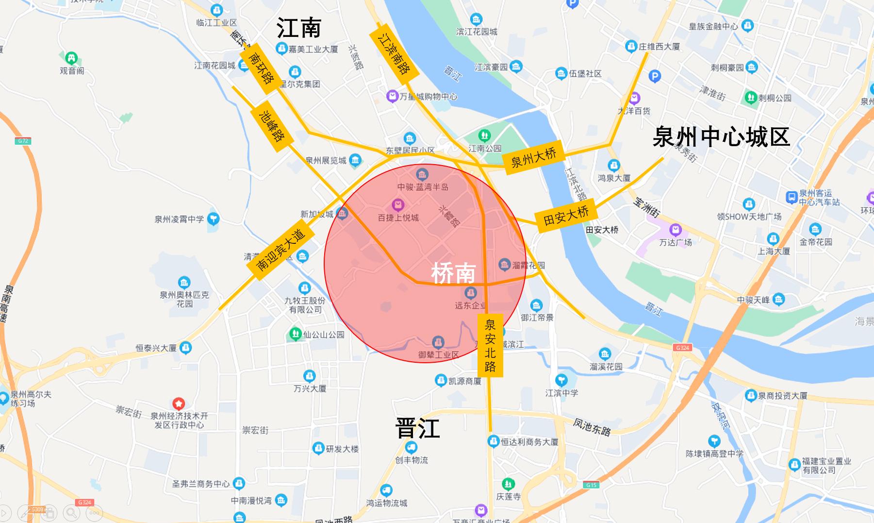 泉州桥南商场在哪里,泉州市中心最繁华地段在哪里