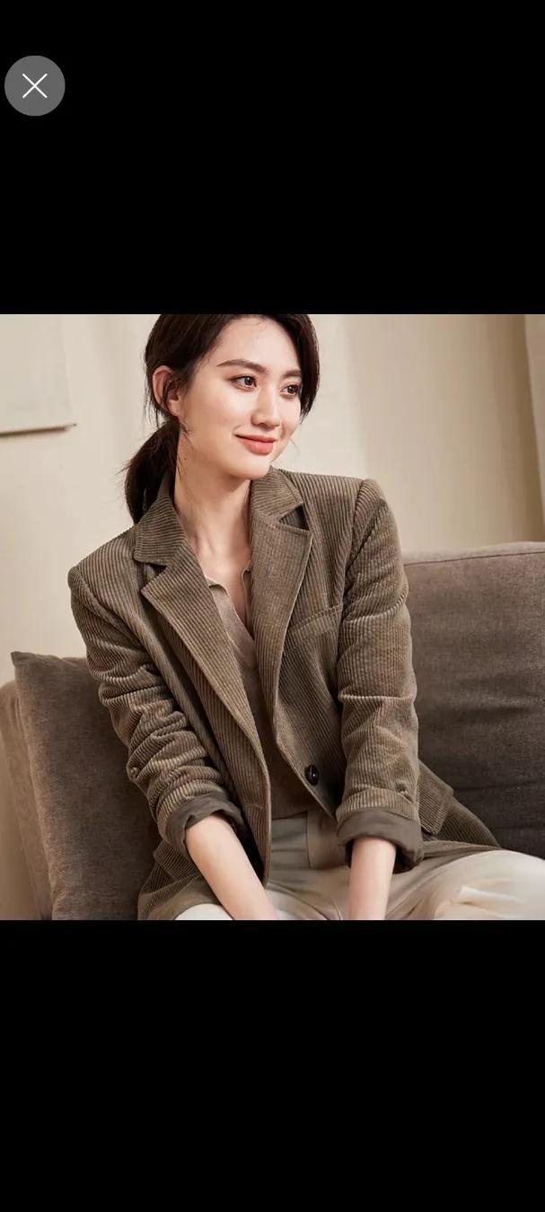 最新款灯芯绒外套女装,灯芯绒外套看起来廉价吗