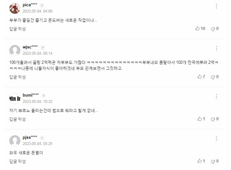 韩国夫妻自导自演色情视频赚钱，获利2亿！