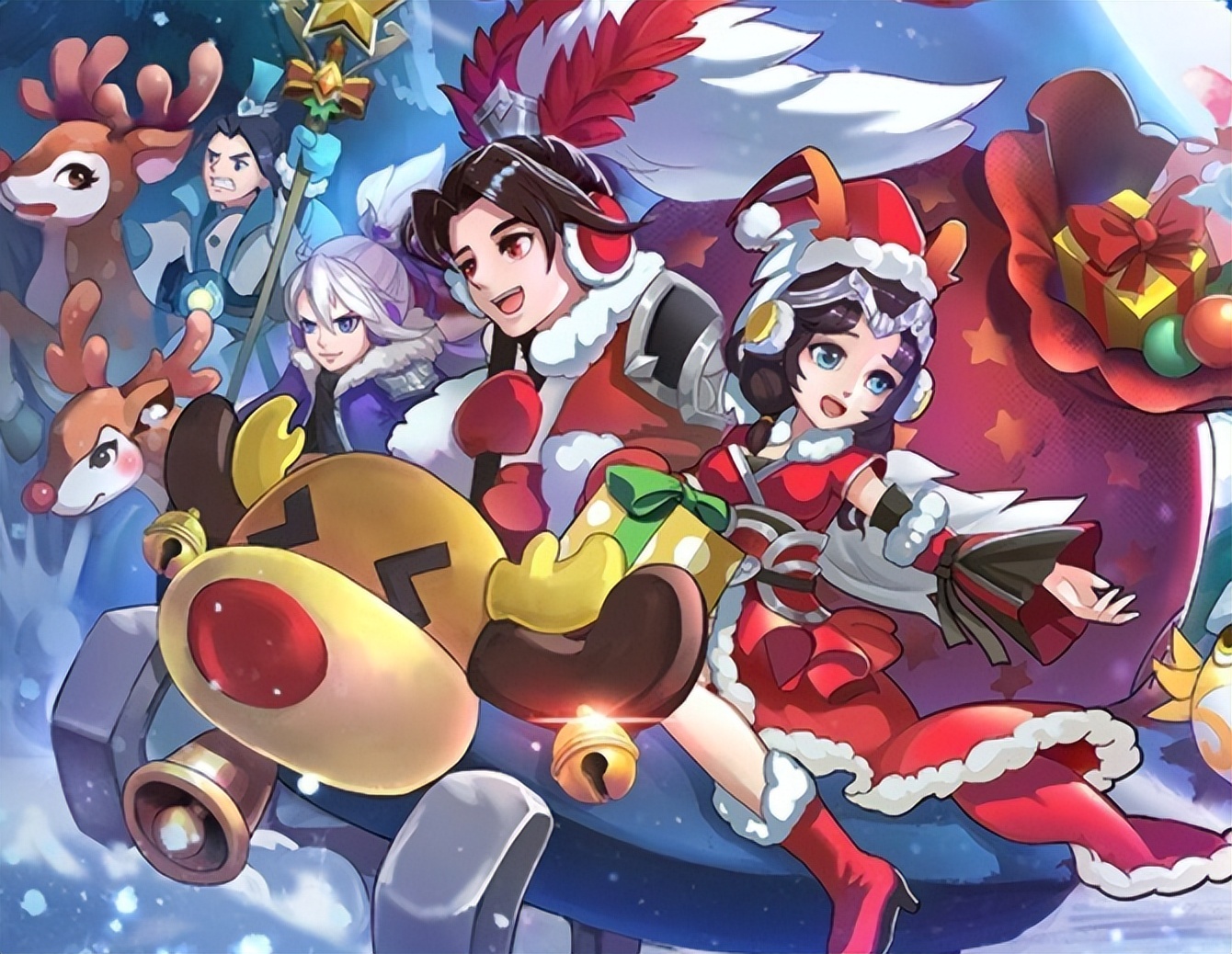 西安创优互娱回合制手游仙灵物语妖魔横行，暗无天日。