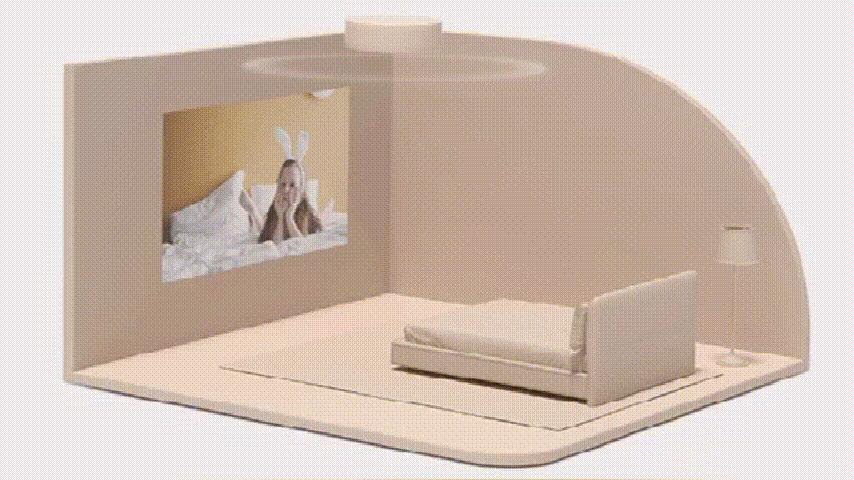 极米吸顶灯投影仪真实测评,极米投影仪神灯评测