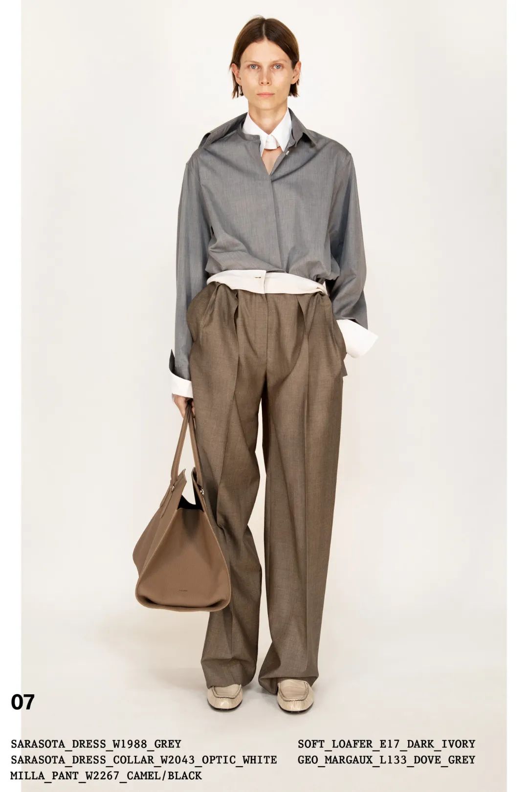 therow极简风t裙,therow长袖针织搭配