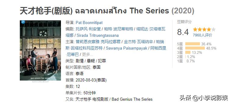 天才枪手结尾,天才枪手豆瓣解析