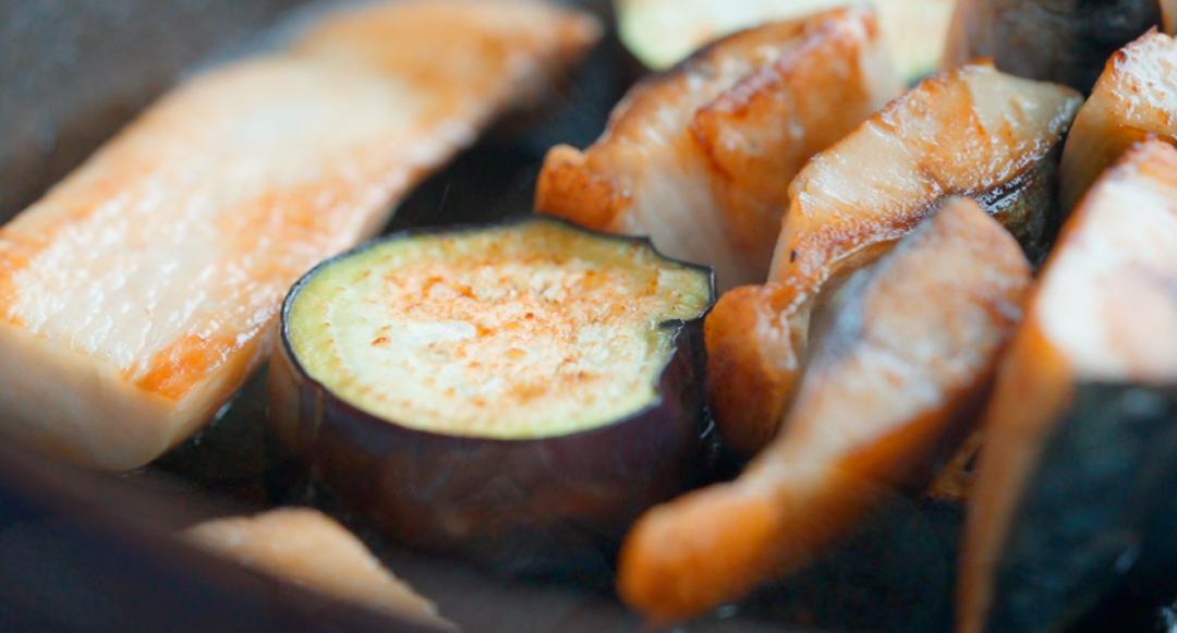 日式碳烤青花鱼做法,干煎小金枪鱼