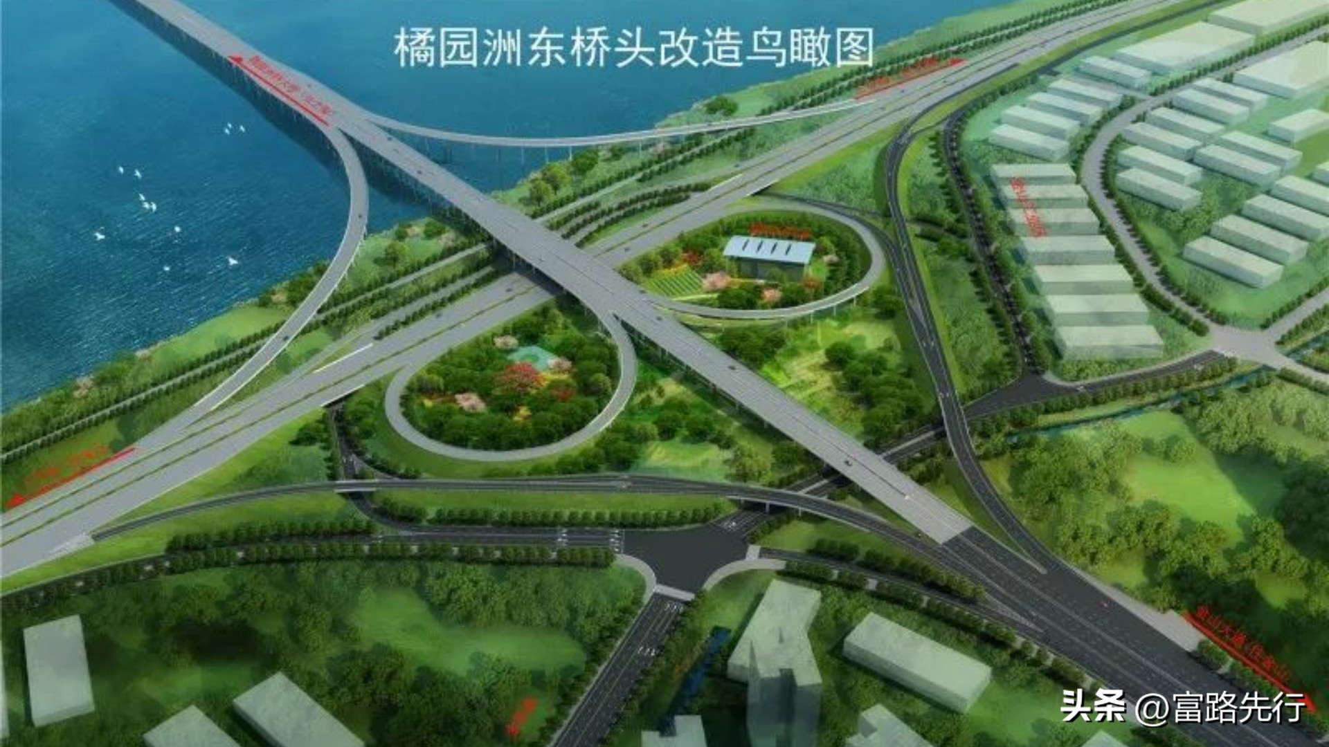 福州金山大道快速化效果图,金山大道快速化