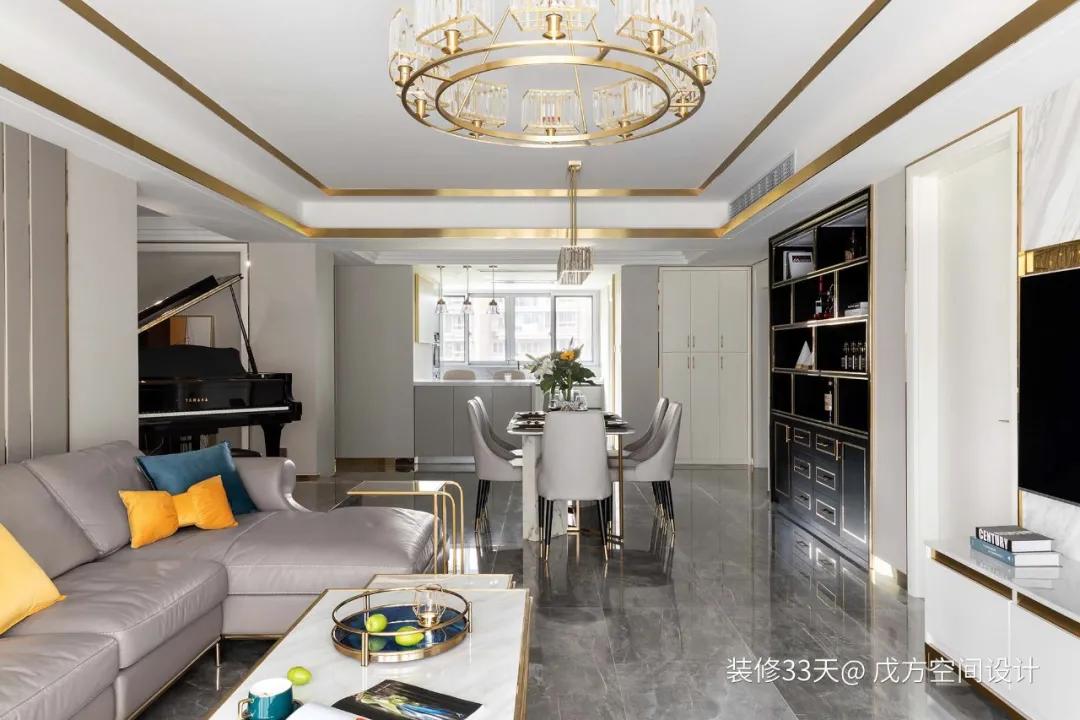 想要轻奢但预算低怎么办？金属、鎏金、大理石、钢琴、皮革、木地