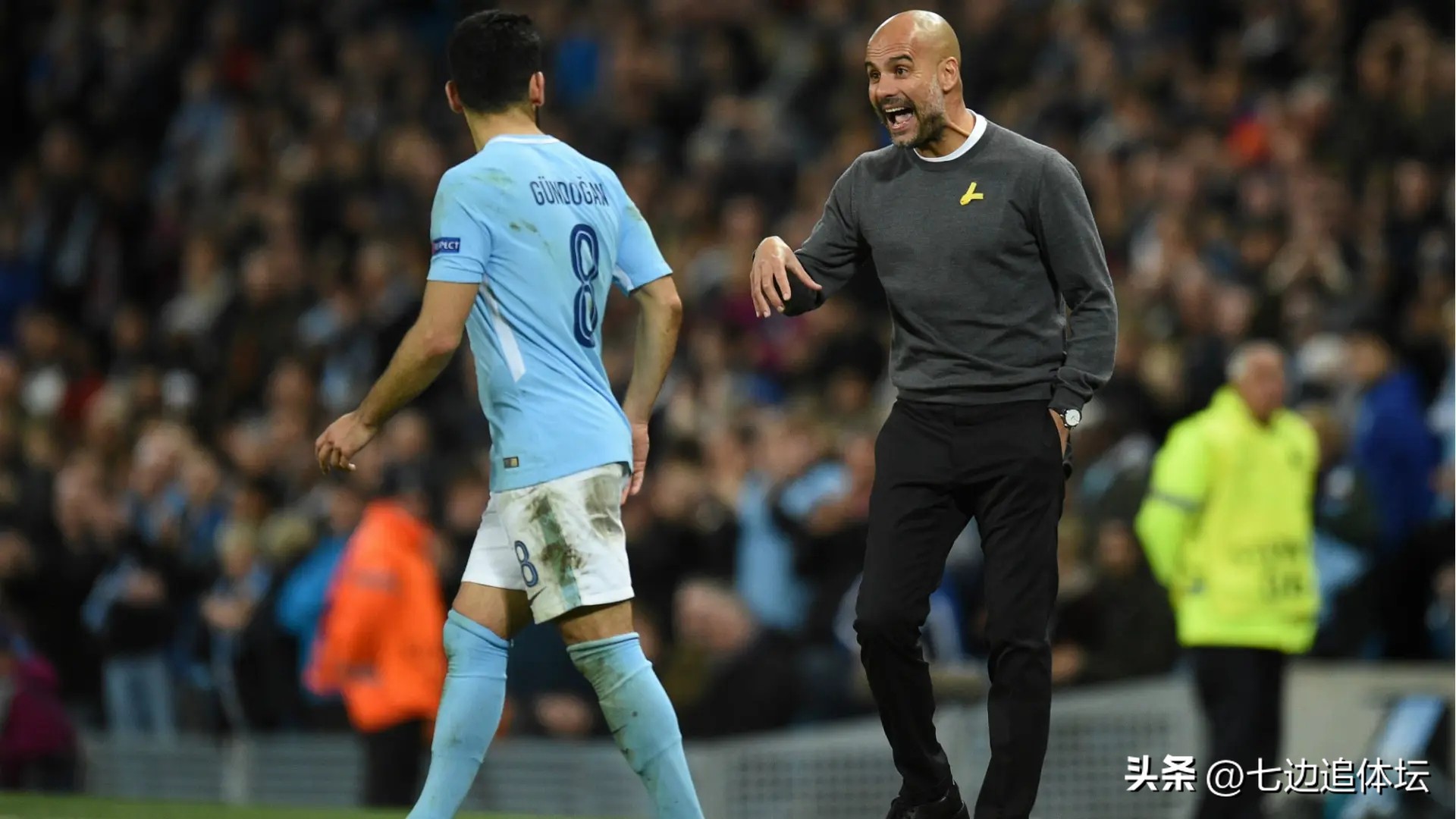 瓜帅带曼城288场已进700球,足球年度50球50助攻