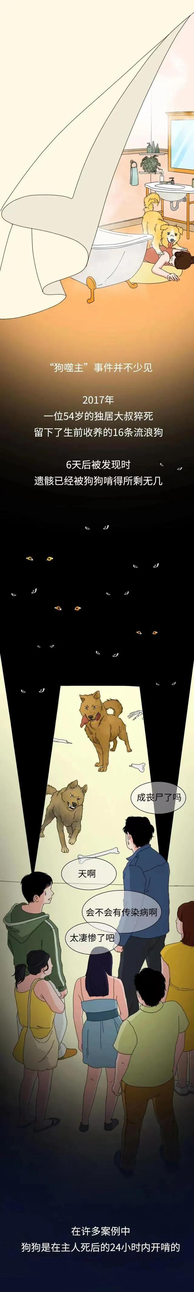 漫画：“铲屎官如果突然挂了，狗狗会等多久吃掉尸体？”网友神评