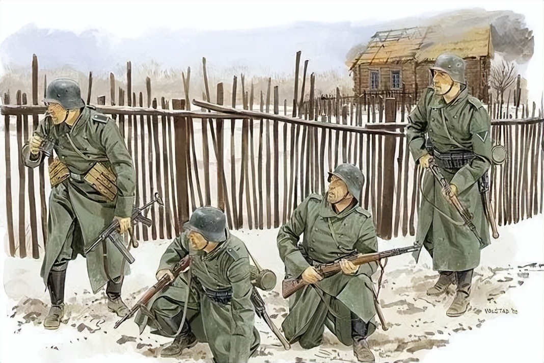 二战德军装甲部队彩绘,二战士兵的彩绘