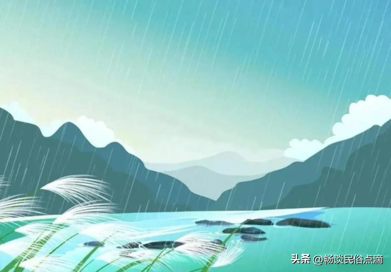 农谚八月二十三天晴,农谚八月十三下小雨明年是旱是涝