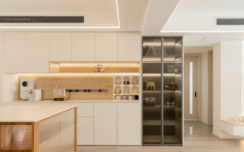 原木风装修115平多少钱,115平原木极简风格