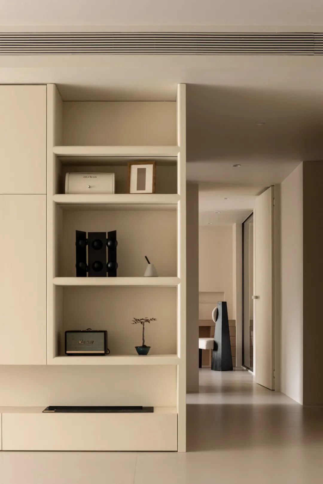 奶白色的高颜值空间,让往后的生活都被美好填满!