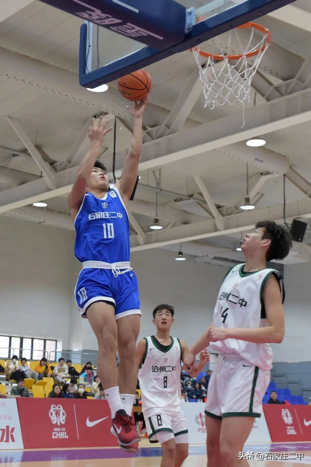王者荣耀!2022—2023赛季耐克中国高中篮球联赛(河北赛区),石家庄二中男、女篮再次双双夺冠!