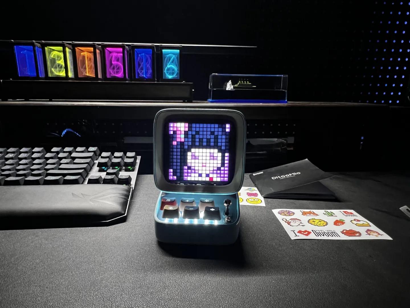 divoomditoo音箱测评,2021有源桌面音箱推荐