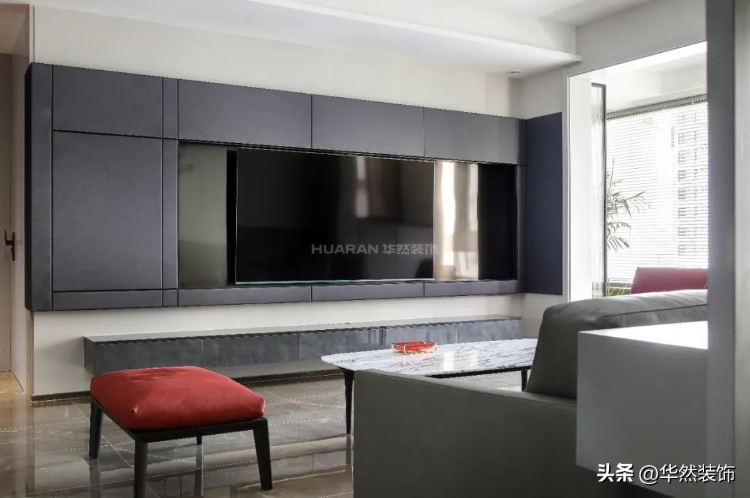 客厅一点也不高级,简单大气上档次的客厅电视背景墙