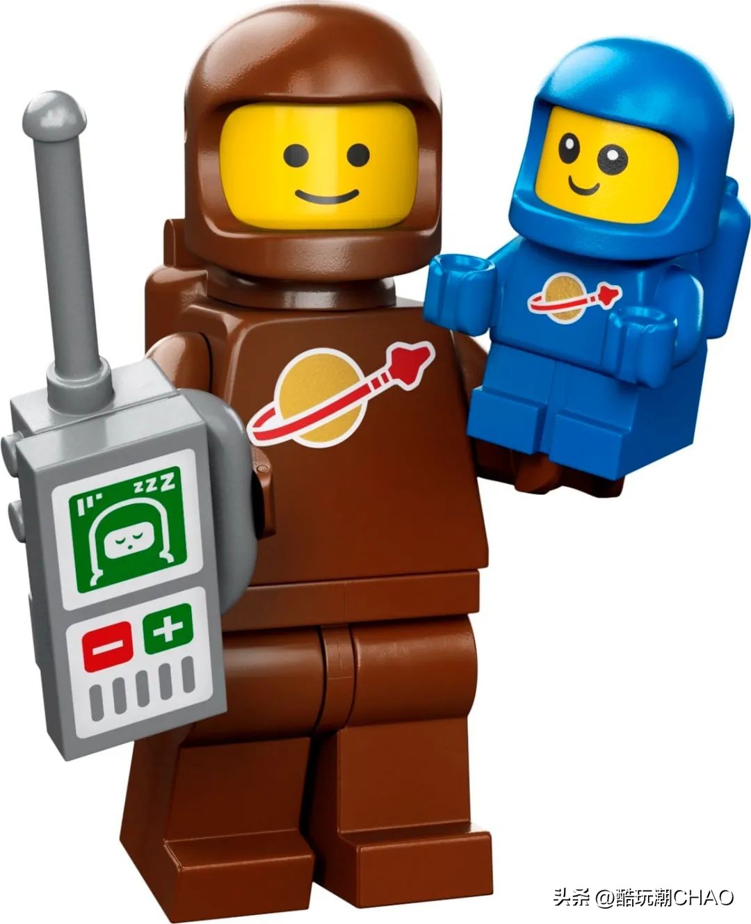 乐高71037抽抽乐第24季评测,棕色太空人积木人仔