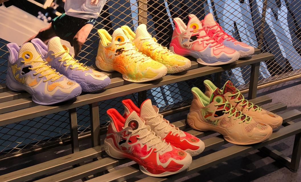 安踏狂潮四新年配色,安踏狂潮四配色上脚