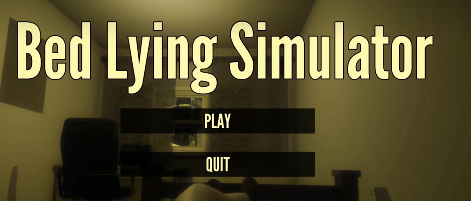 奇葩的模拟游戏-睡觉模拟器