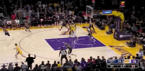 詹姆斯准三双湖人轻取森林狼湖人,恭喜湖人季前赛三连胜合集