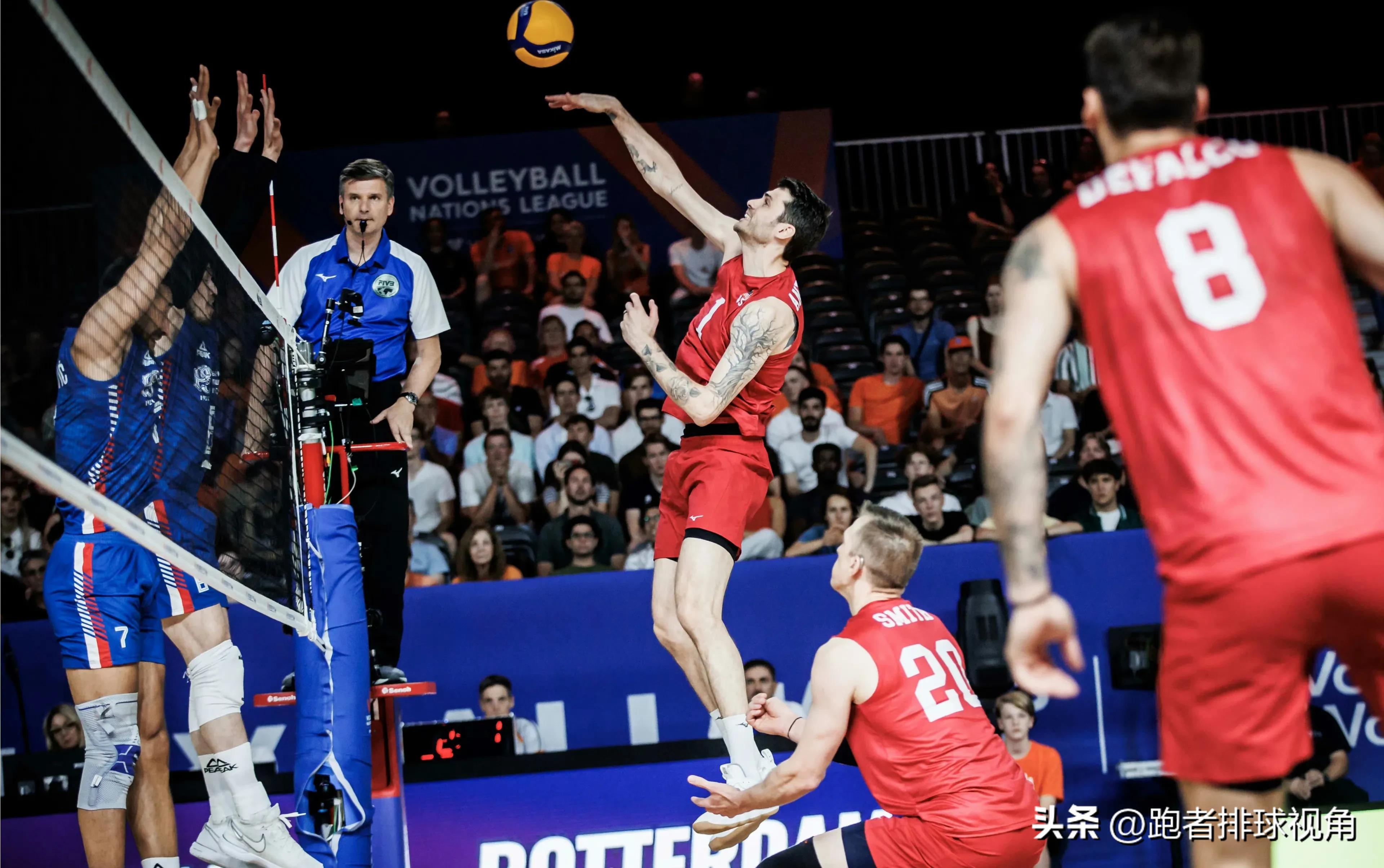 美国男排零封,中国男排3比0日本男排视频