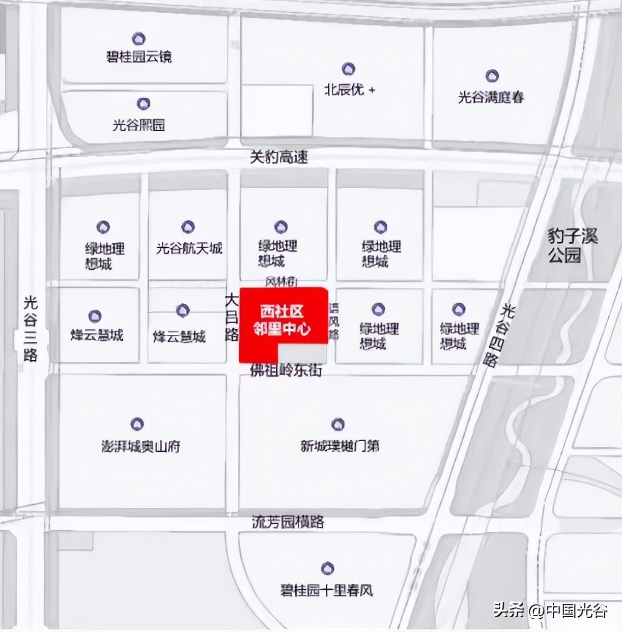 光谷中心城东社区邻里中心项目,武汉光谷邻里中心什么时候开业