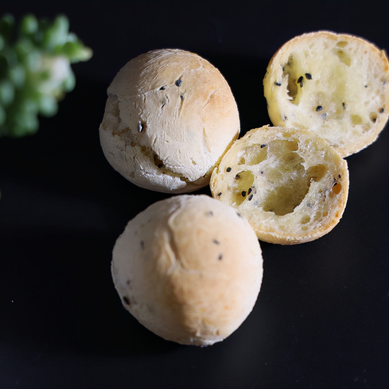 麻薯包甜的,麻薯包软