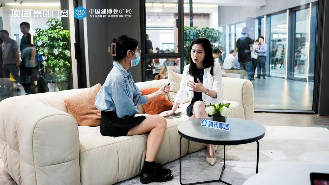 顶固集创门窗汪敏：坚持差异化创新树立门窗行业品质交付标杆