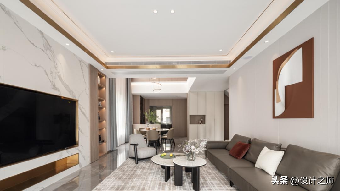 西安河与墅装修设计,西安现代城市别墅效果图