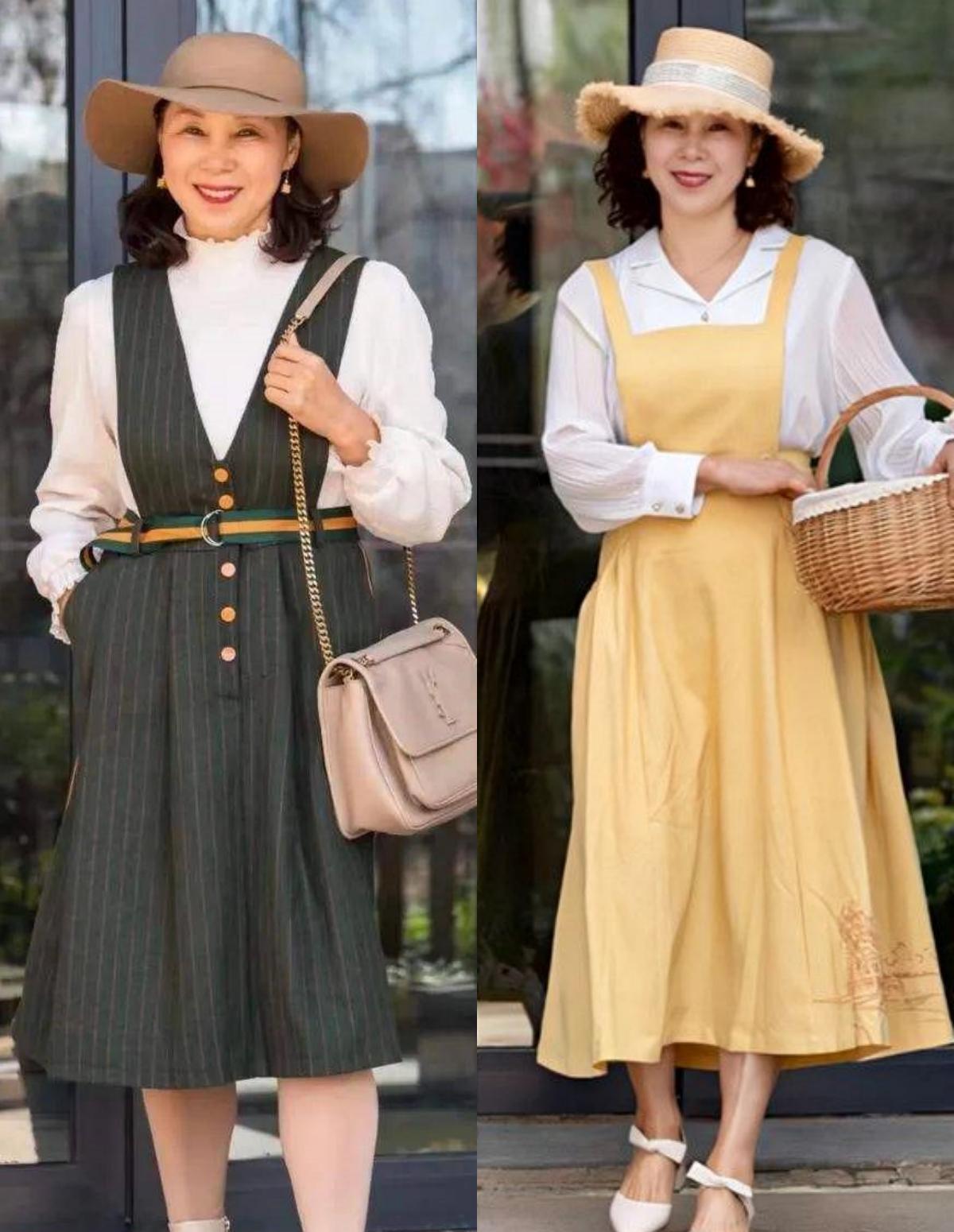 知性优雅女人味高档女装衣裤,五十岁女人衣裤高档优雅装