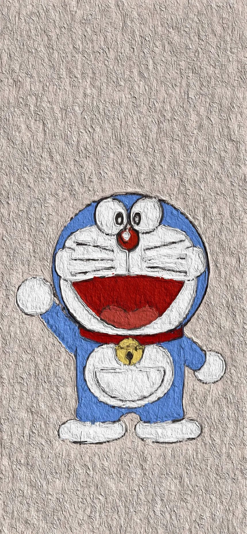 简约油画小可爱壁纸图文,海贼王卡通油画壁纸