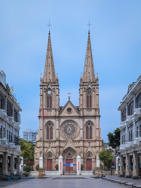 英国巴斯小镇图片大全,英国巴斯教堂