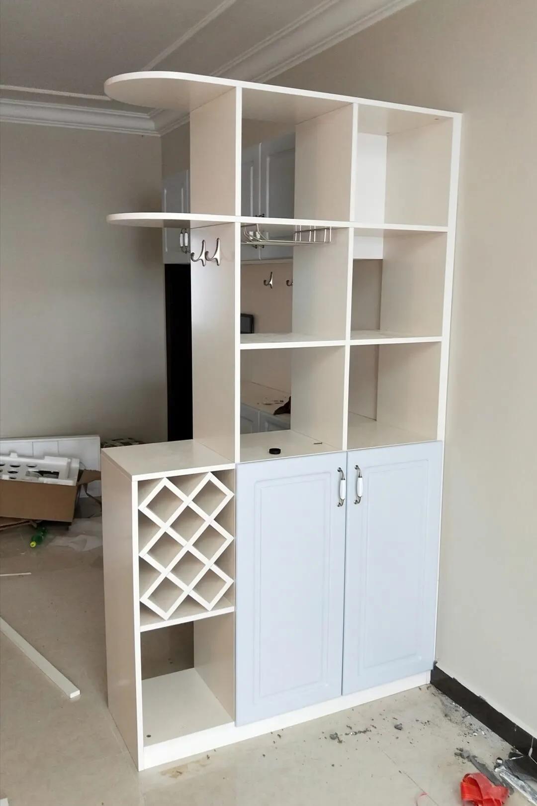 屏风隔断柜效果图,20公分隔断柜效果图