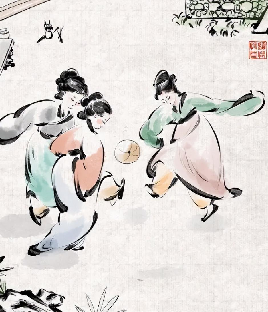 蹴鞠瑶台边,斗鸡金宫里蹴鞠瑶台边朗诵