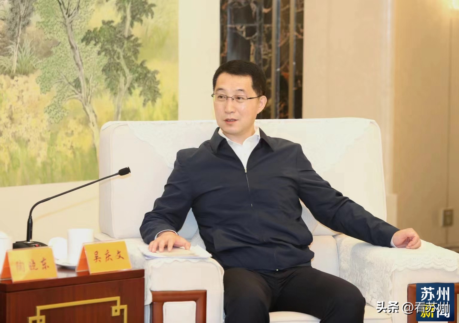 吴庆文采访,吴庆文演讲