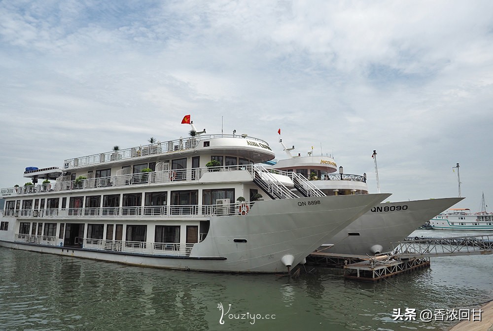 越南下龙湾lacasta游轮,越南下龙湾海滩游玩攻略