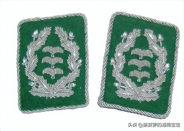 二战德国空军军衔标志,二战德国军衔级别对照表