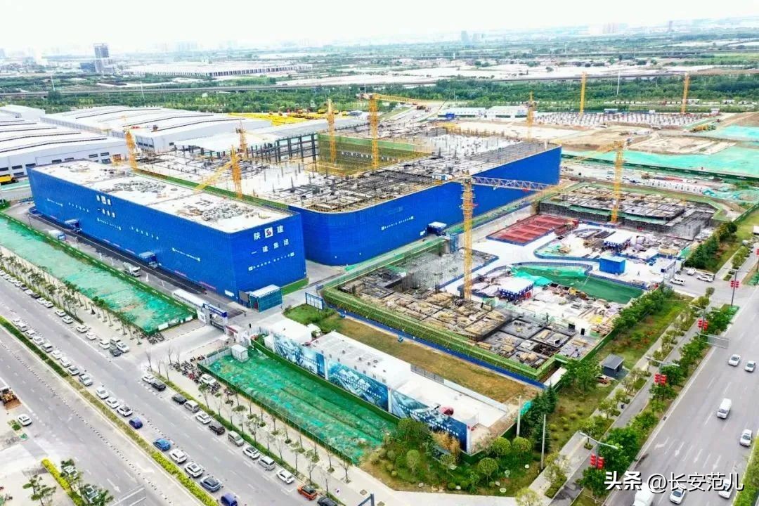 西安553个重点项目,西安这些重点项目进度条又刷新