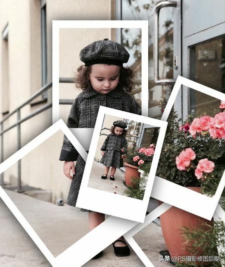 超逼真的ps作图,ps拍立得效果