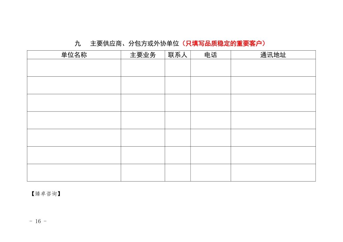 首届「安徽省宿州经开区」管委会质量奖申报表模板