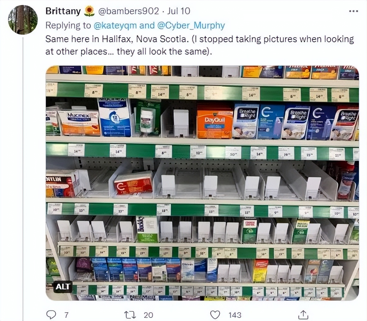 多伦多Shoppers药品被扫空！华人急坏：退烧药、止咳药买不到了