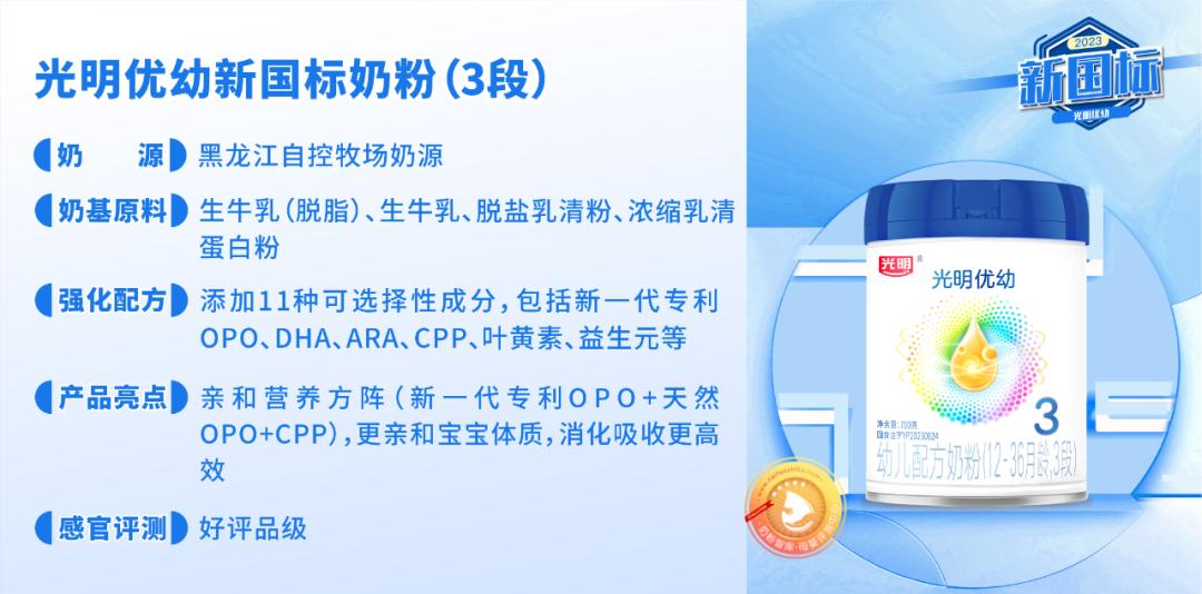 光明优幼奶粉下架原因,光明优幼奶粉配方表