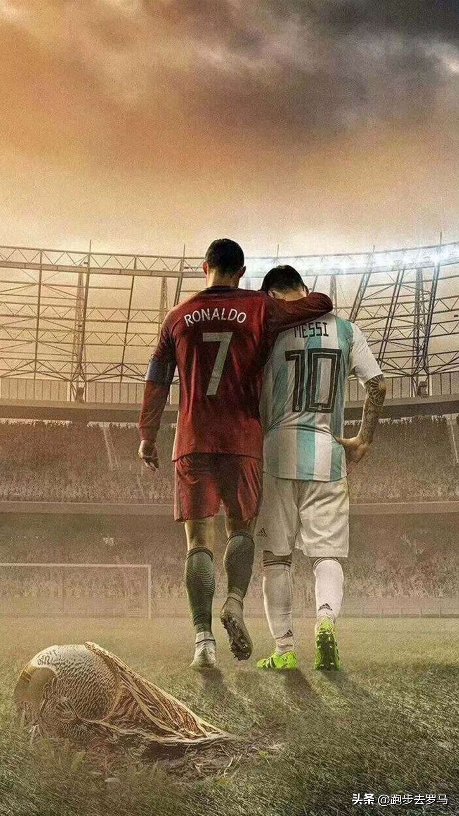 为什么说阿根廷夺冠梅西能封王,阿根廷夺冠梅西环绕球场